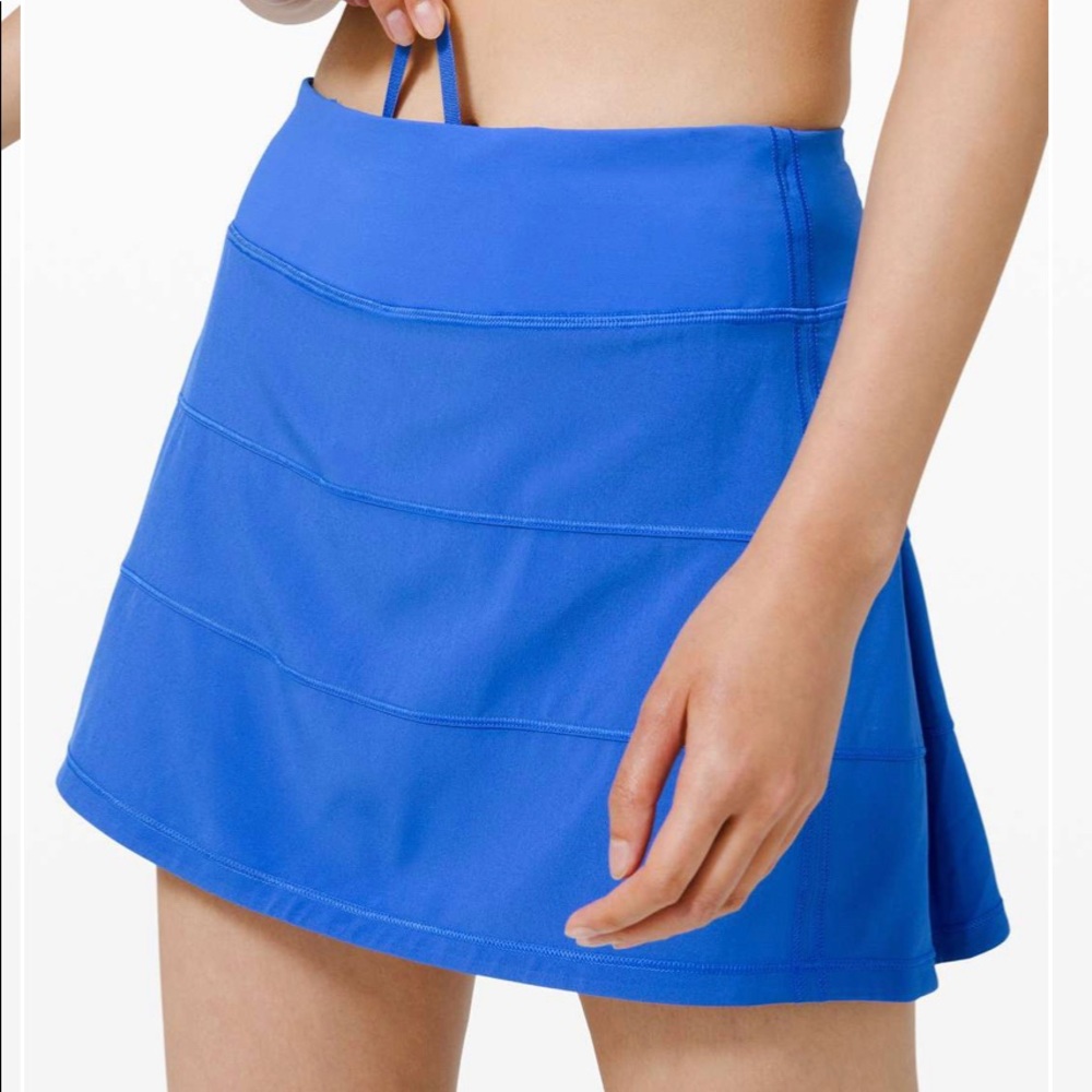 Lululemon Pace Rival Skirt (Tall) Wild Bluebell